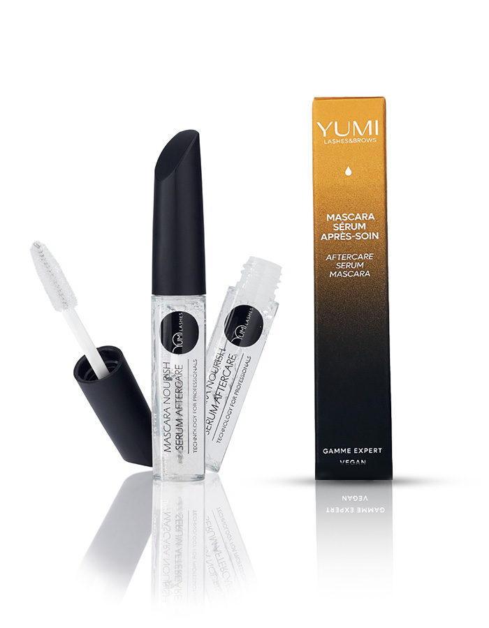 Yumi Lashes and Brows aftercare serum mascara